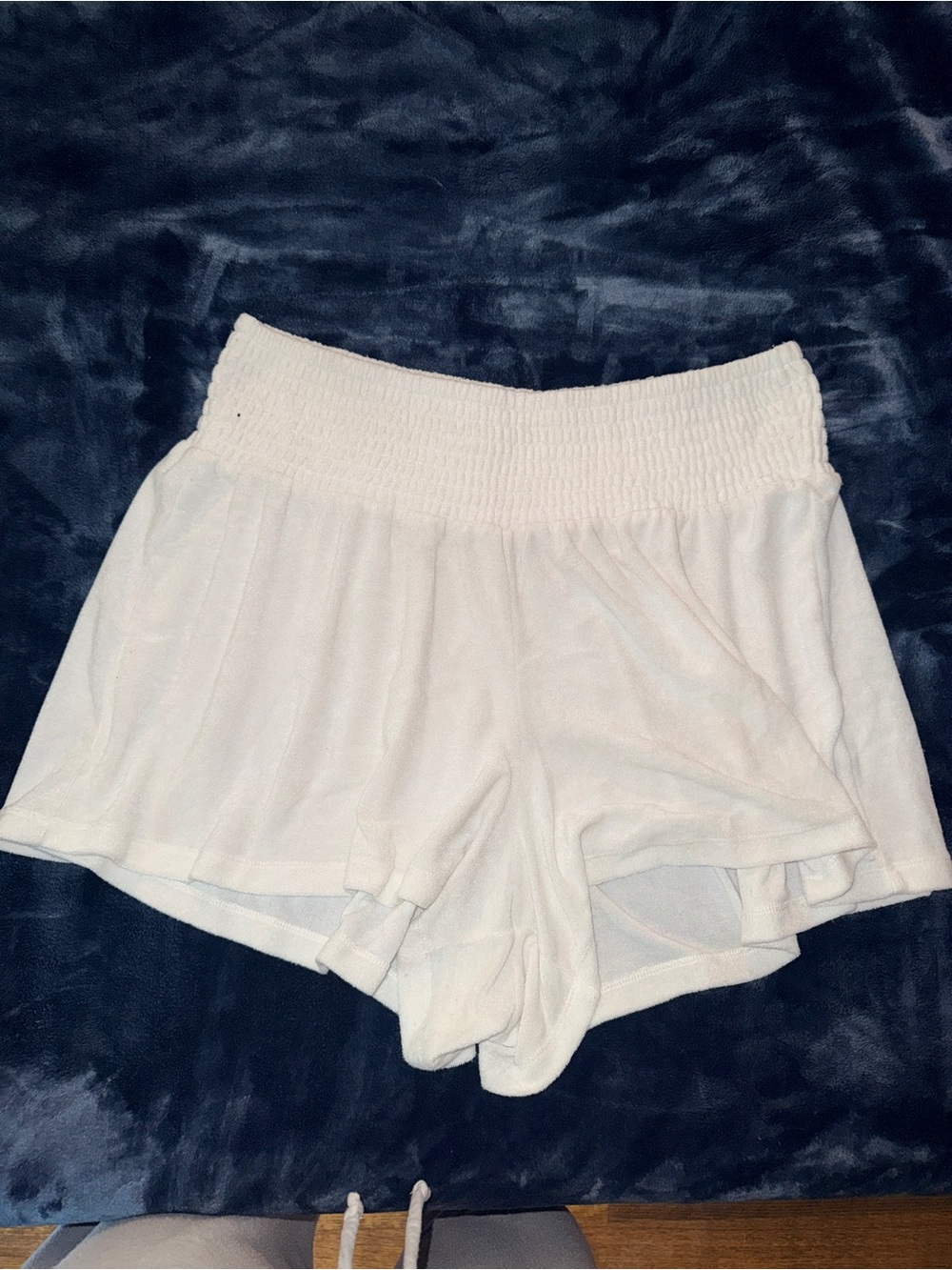 LAST CALL TORRID TERRY SHORTS white size 2
